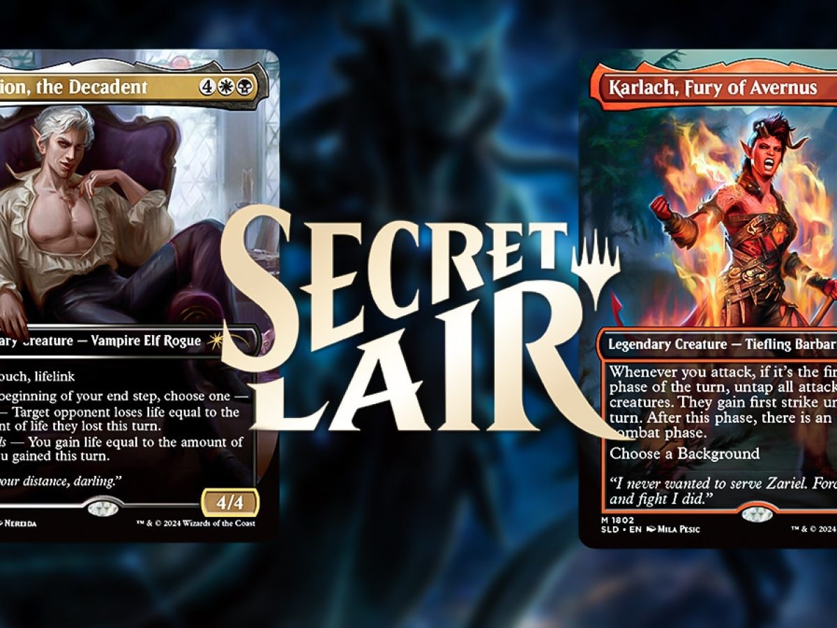 MTG Secret Lair x D&D 50th Anniversary Coming August 2024