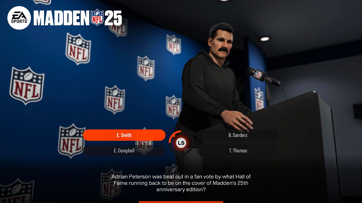 All Madden 25 Superstar Combine Interview Questions & Answers