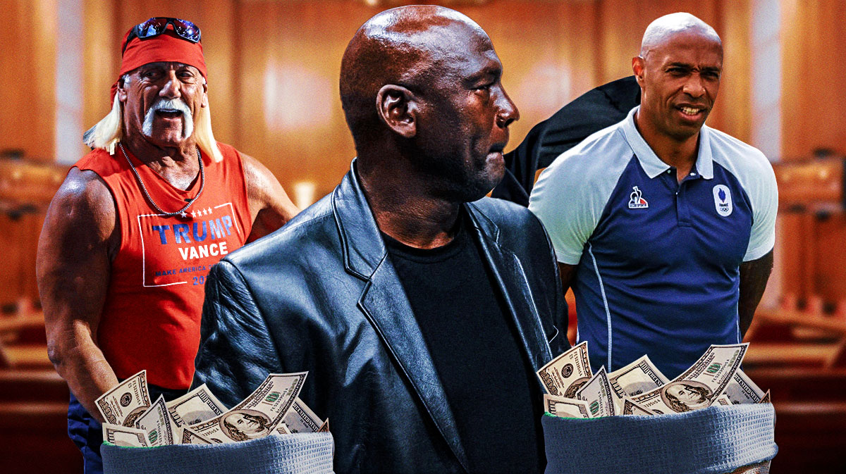 Thierry Henry, Michael Jordan, Hulk Hogan, expensive divorces