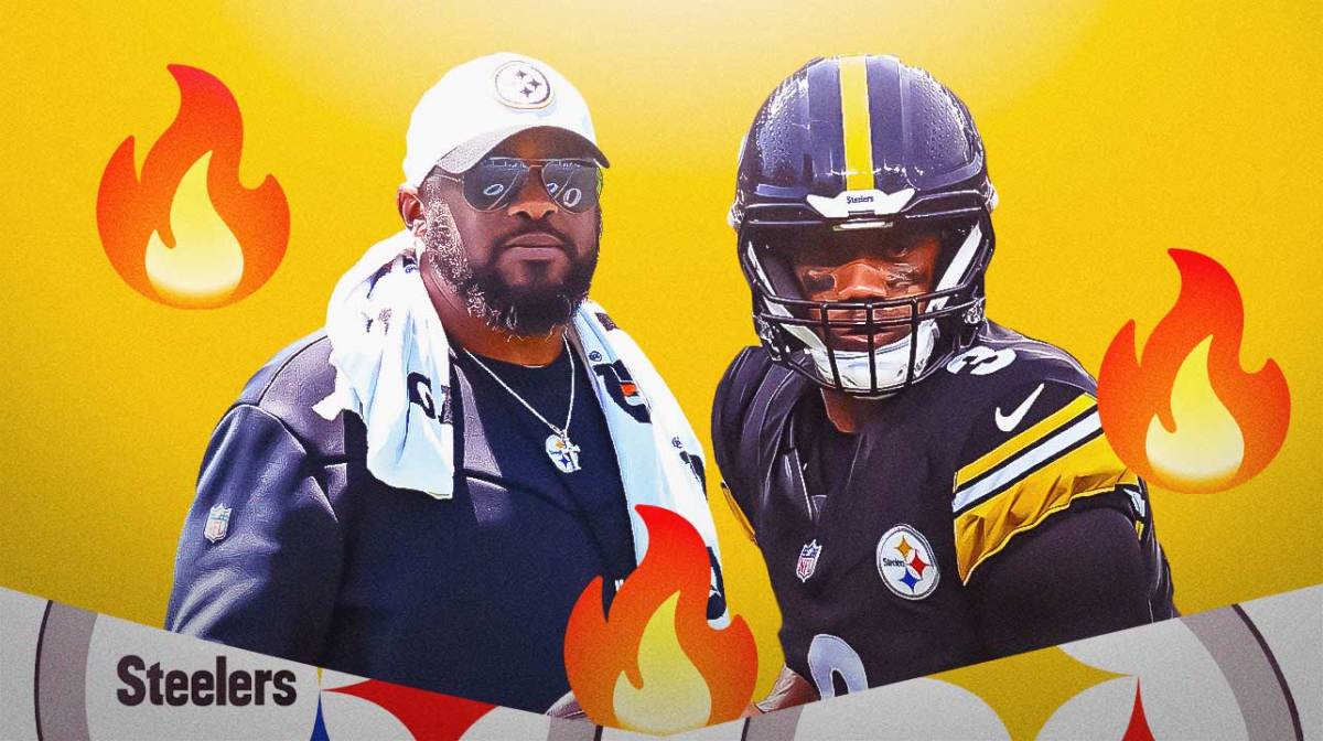 Mike Tomlin, Russell Wilson, Justin Fields, Steelers, Steelers coach