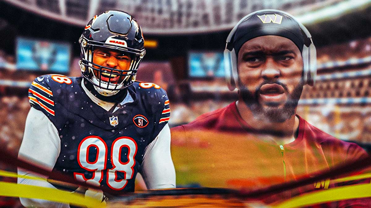 Former Washington Commanders, current Chicago Bears defensive end Montez Sweat