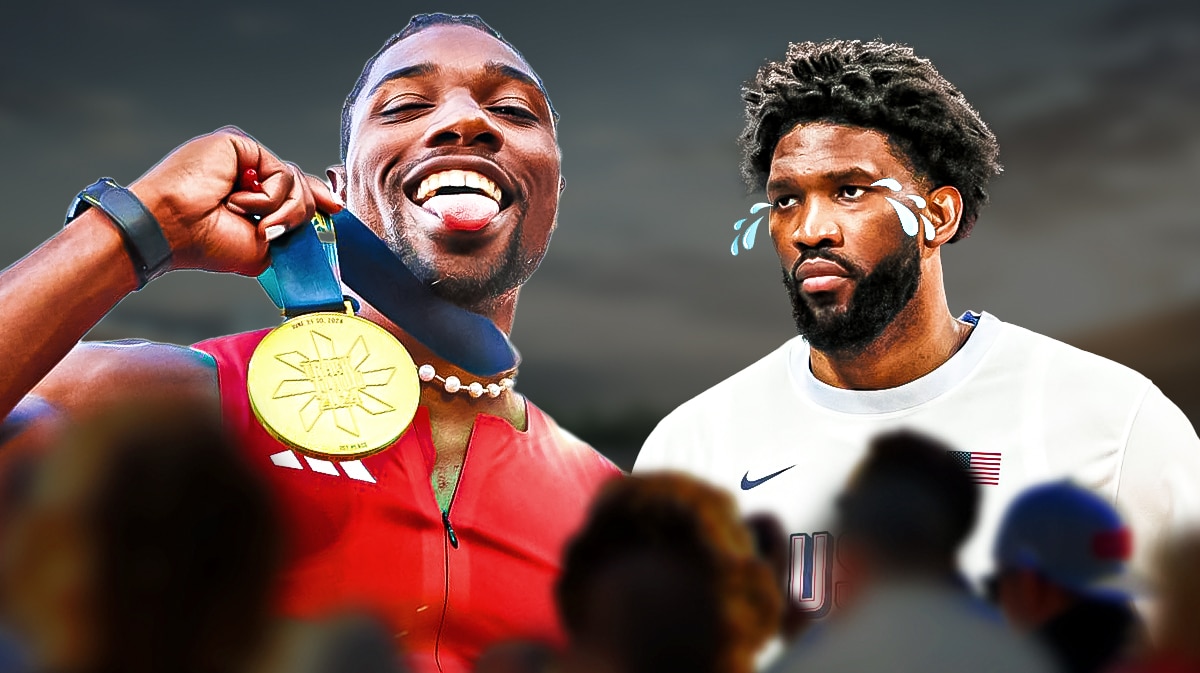 NBA world’s priceless reaction to Noah Lyles’ 100M win