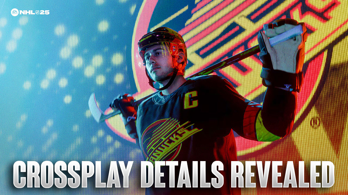 NHL 25 Crossplay Details for PlayStation 5, Xbox Series X