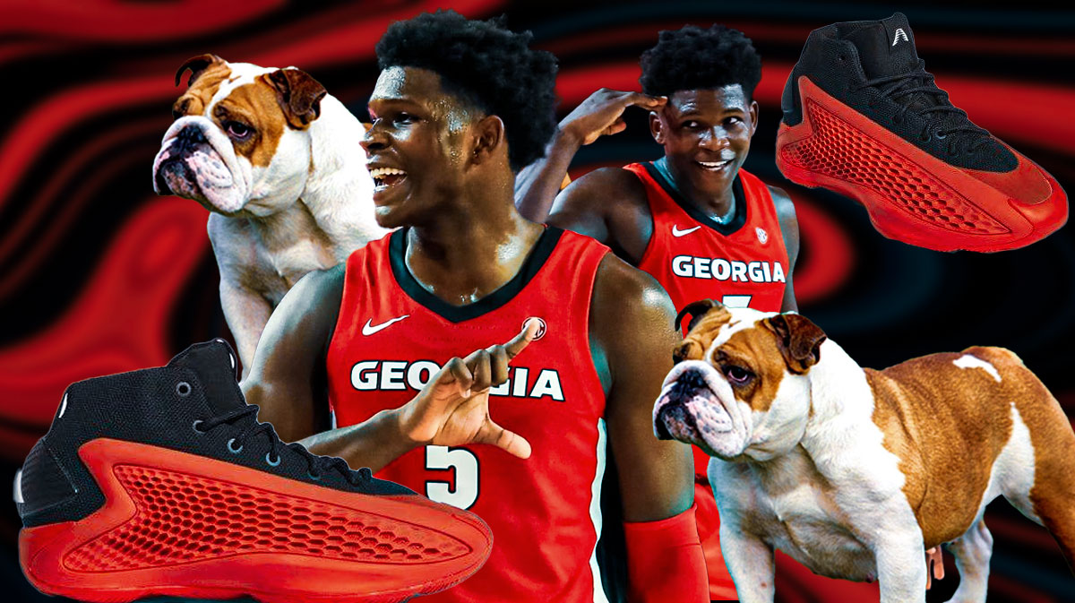 Adidas AE 1 Georgia Bulldog Anthony Edwards