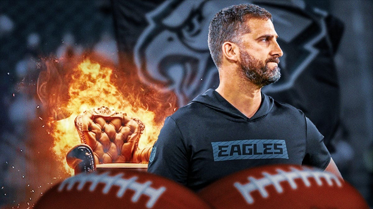 Philadelphia Eagles head coach Nick Sirianni is on the hot seat