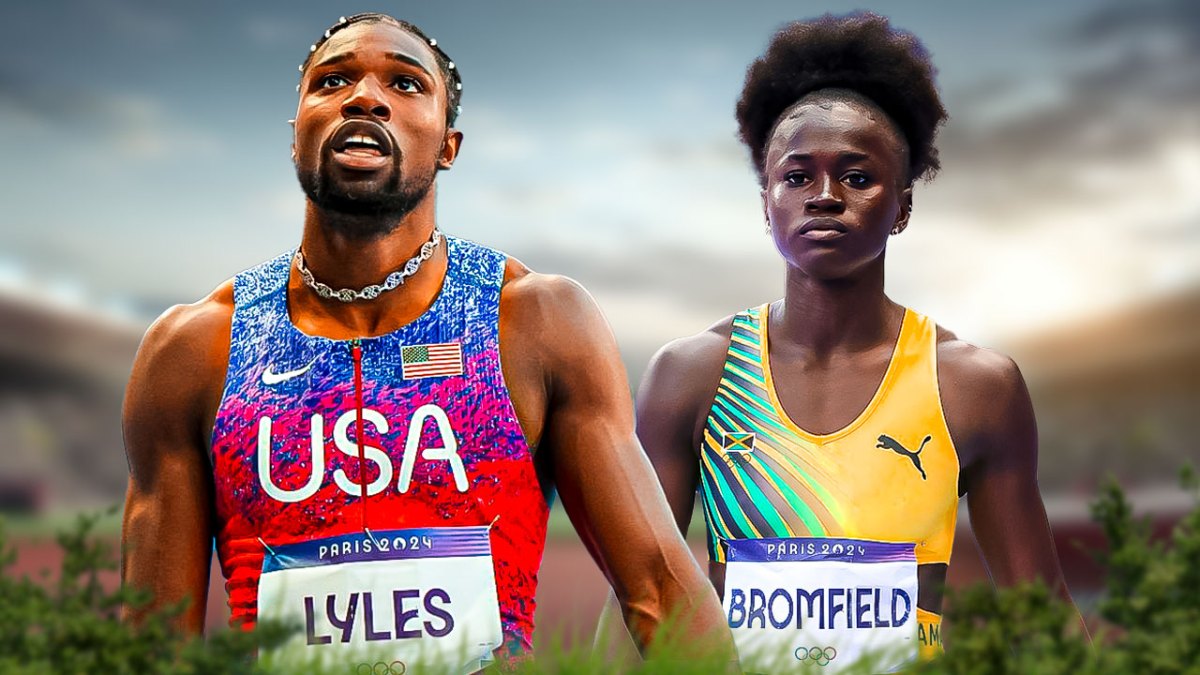 Noah Lyles Junelle Bromfield olympics track & field backlash