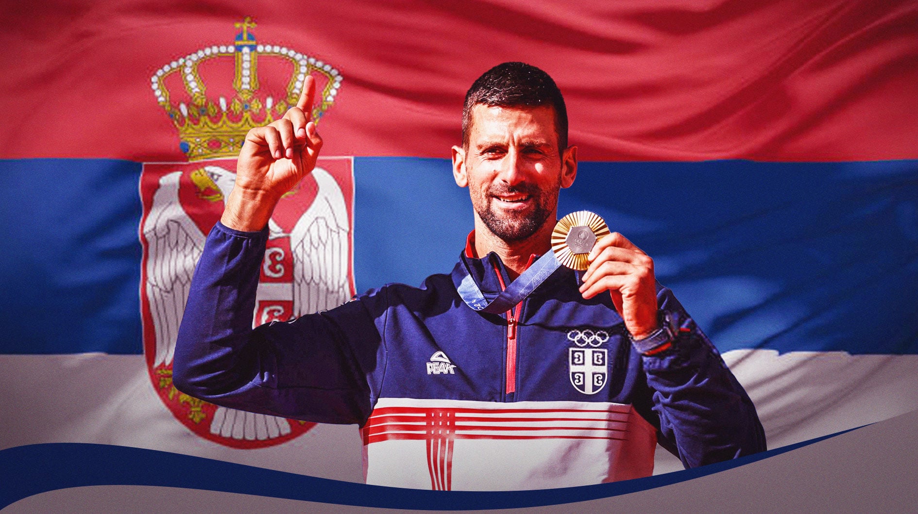 Novak Djokovic after Paris Olympics gold over Carlos Alcaraz and Rafael Nadal