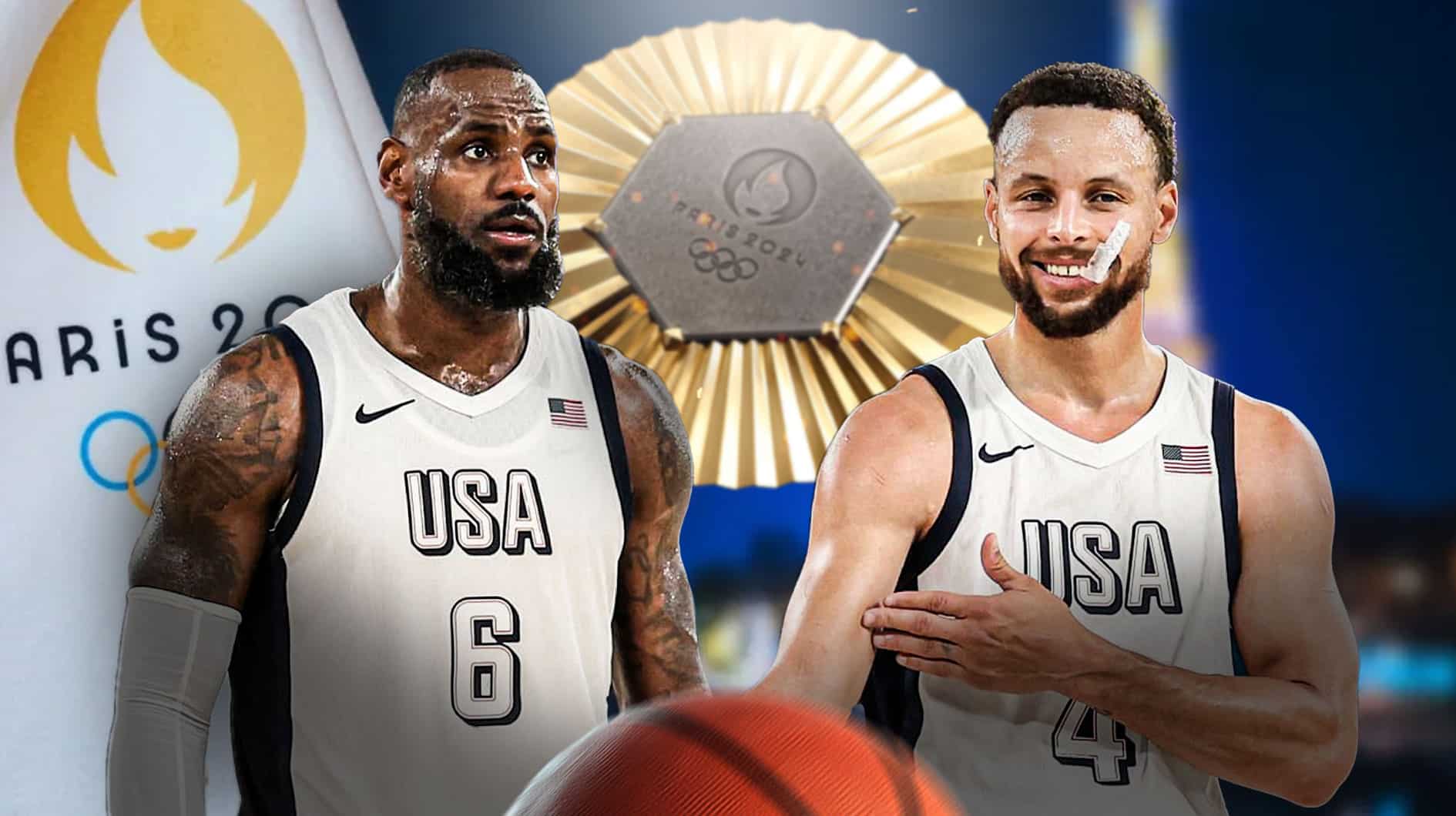 LeBron James and Steph Curry carried Team USA to the gold medal