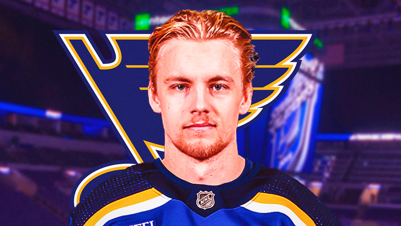 Blues’ Philip Broberg signs massive $48 million contract extension