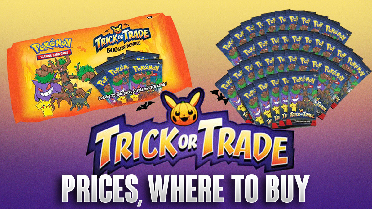 Pokemon TCG Trick or Trade BOOster Bundle Prices, Where to Buy