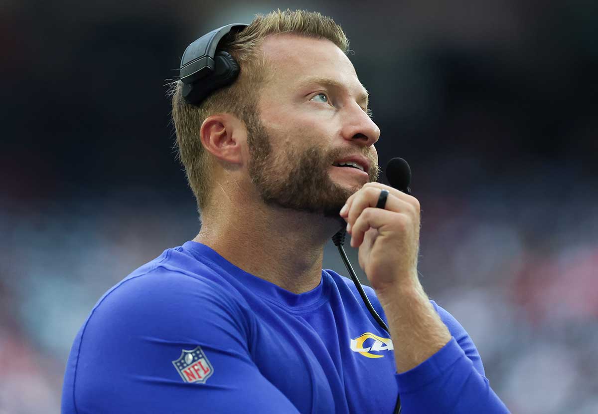 Rams Sean McVay's fiery reaction to question about Ernest Jones trade