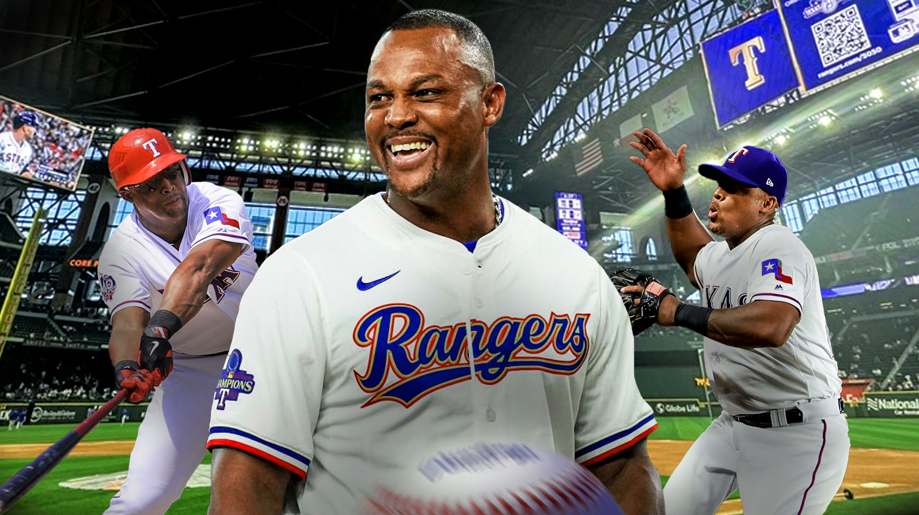 Rangers Hall of Famer Adrian Beltre receives statue at Globe Life Field