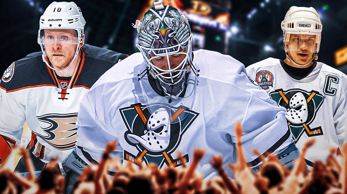 Corey Perry, Paul Kariya, Jean-Sebastien Giguere
