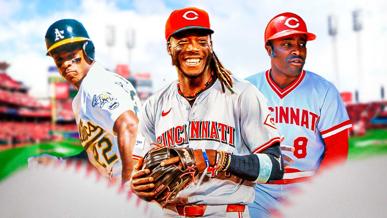 Reds' Elly De La Cruz reacts to joining exclusive 20/60 club