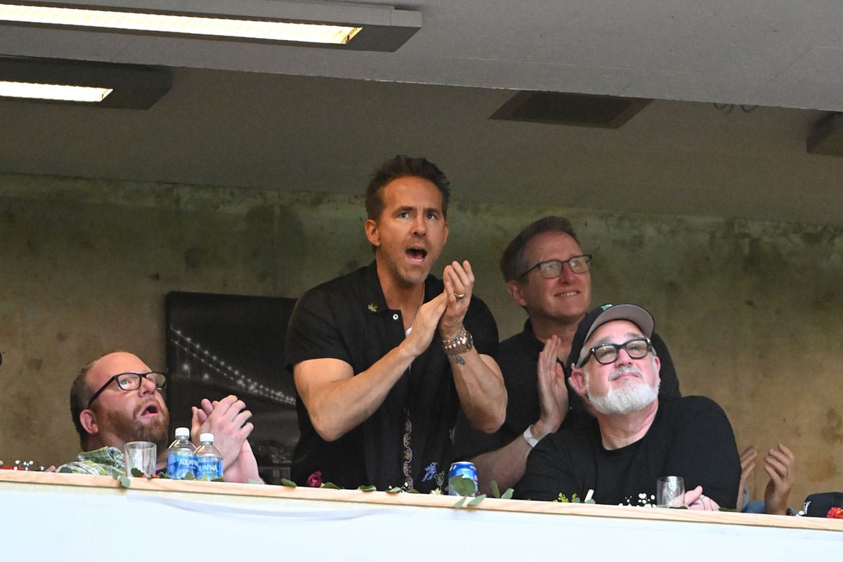 Ryan Reynolds spotted at Vancouver Whitecaps FC game on July 27, 2024.