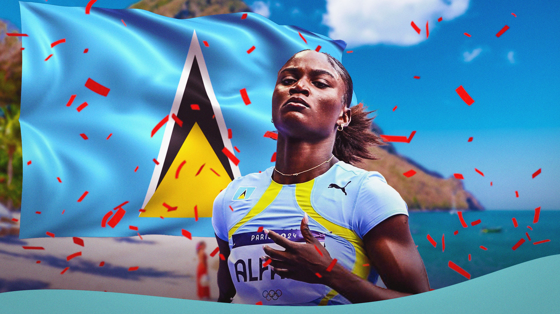 Saint Lucia goes into full party mode after Julien Alfred's win