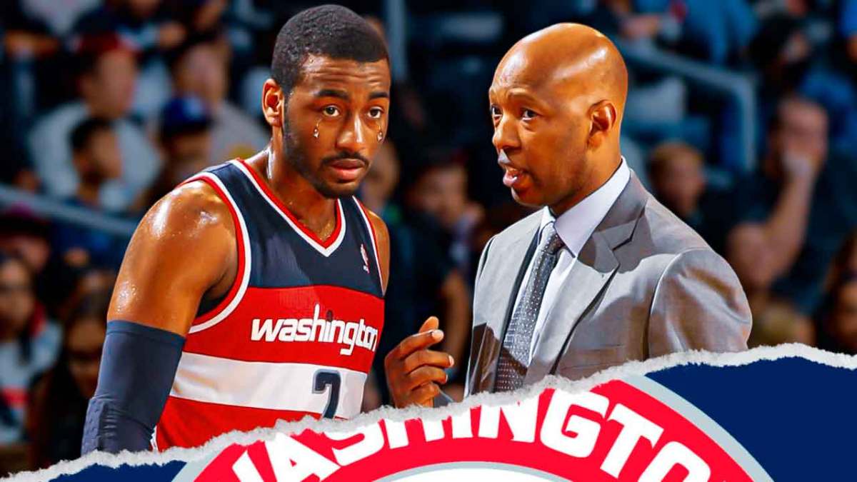 Sam Cassell talking to a crying John Wall