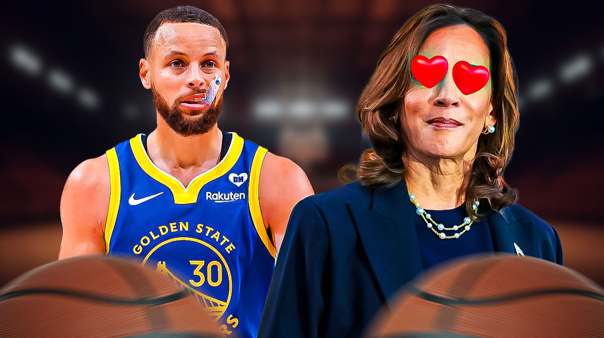 Warriors' Stephen Curry shows off his gold medal in viral ad for Kamala Harris