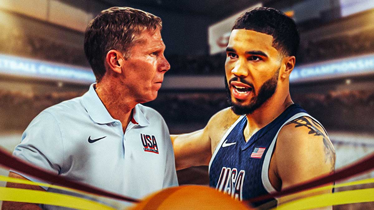 Team USA's Mark Few and Jayson Tatum