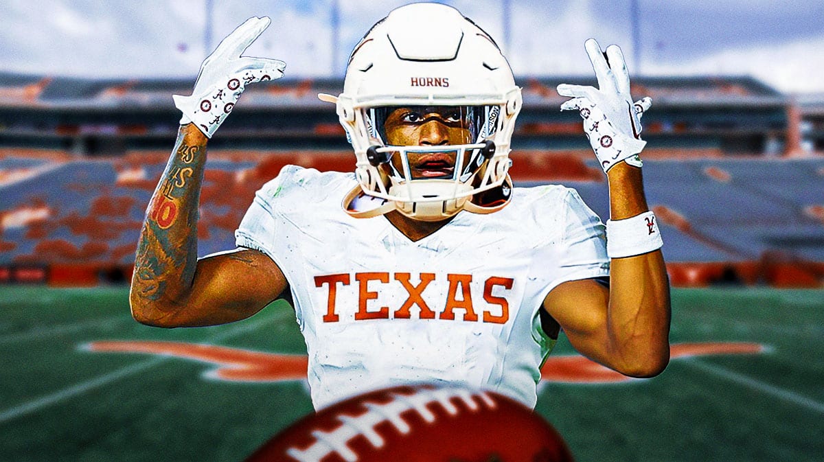 Photo: Isaiah Bond in action in Texas Longhorns jersey