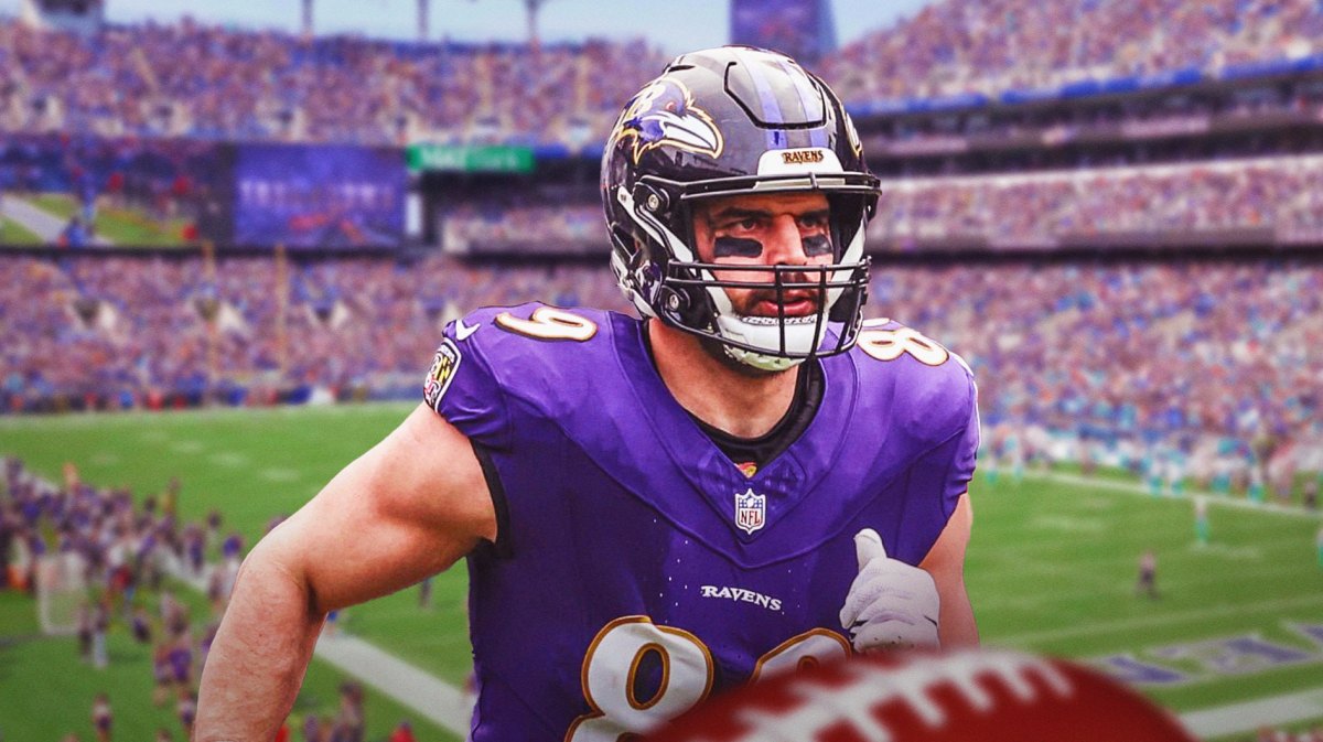 Mark Andrews in Ravens jersey