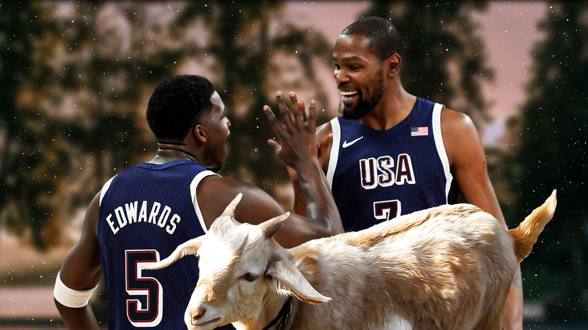 Kevin Durant reveals GOAT nickname for Timberwolves' Anthony Edwards