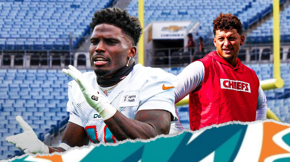 Dolphins’ Tyreek Hill explains why he’s better than Patrick Mahomes