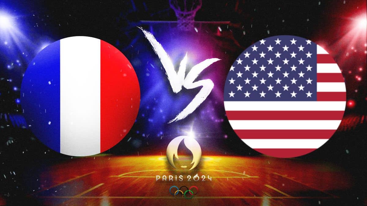 France vs. USA 2024 Olympics Men's Basketball Gold Medal Game