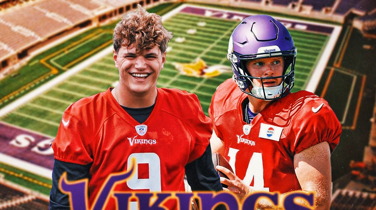 Vikings' JJ McCarthy and Sam Darnold