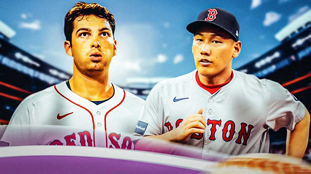 Boston Red Sox players Triston Casas and Masataka Yoshida