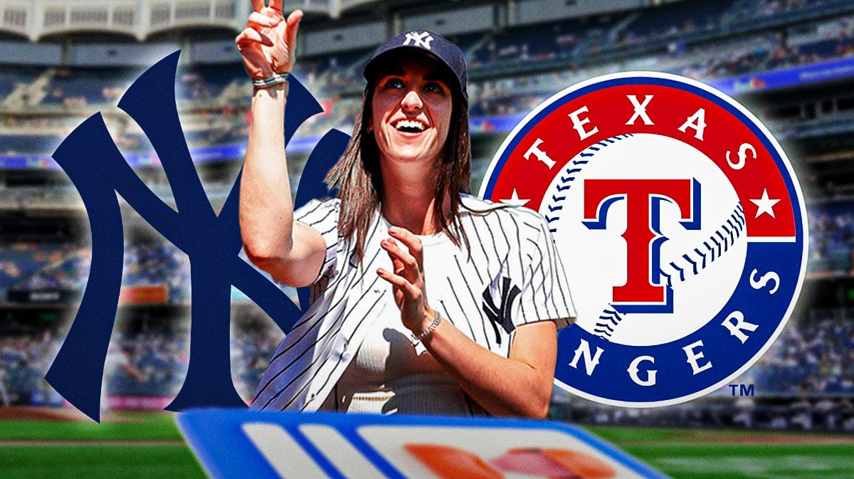 New York Yankees gets surprise Caitlin Clark visit before Texas Rangers game