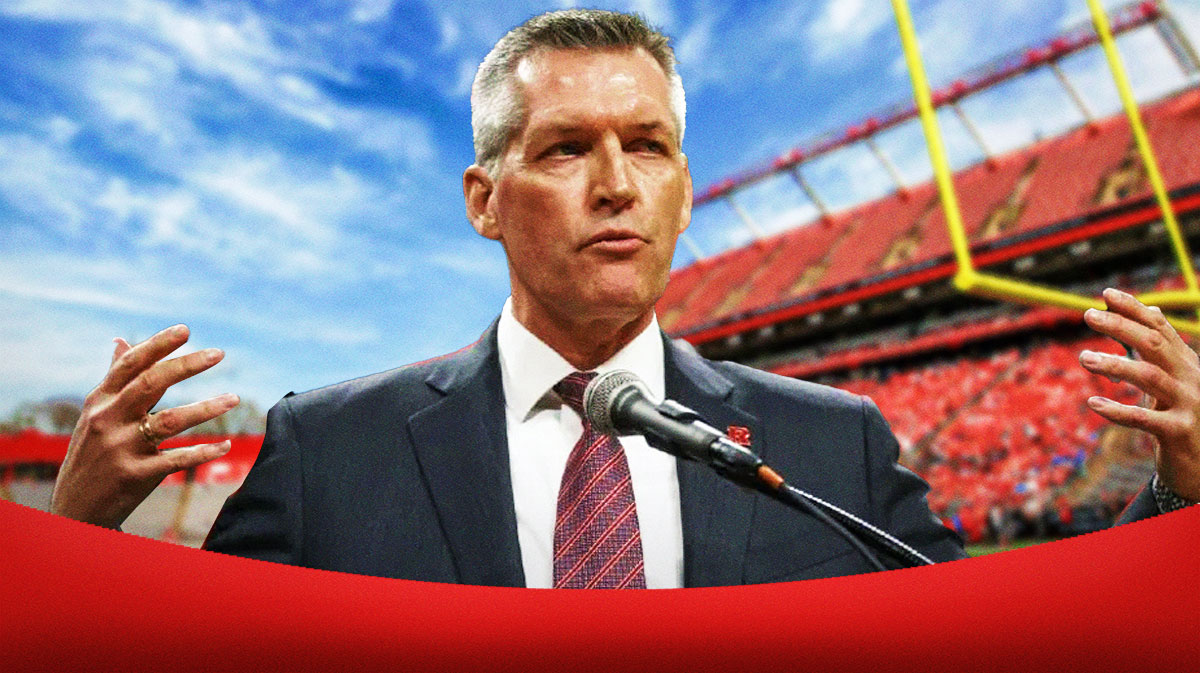 Rutgers University athletic director Patrick Hobbs.