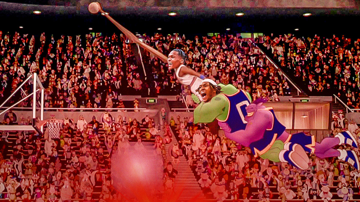 Michael jordan space jam dunk hotsell