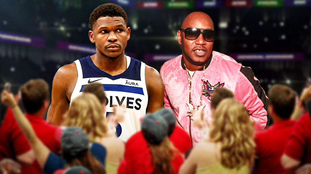 Anthony Edwards and Cam'ron both in image looking stern