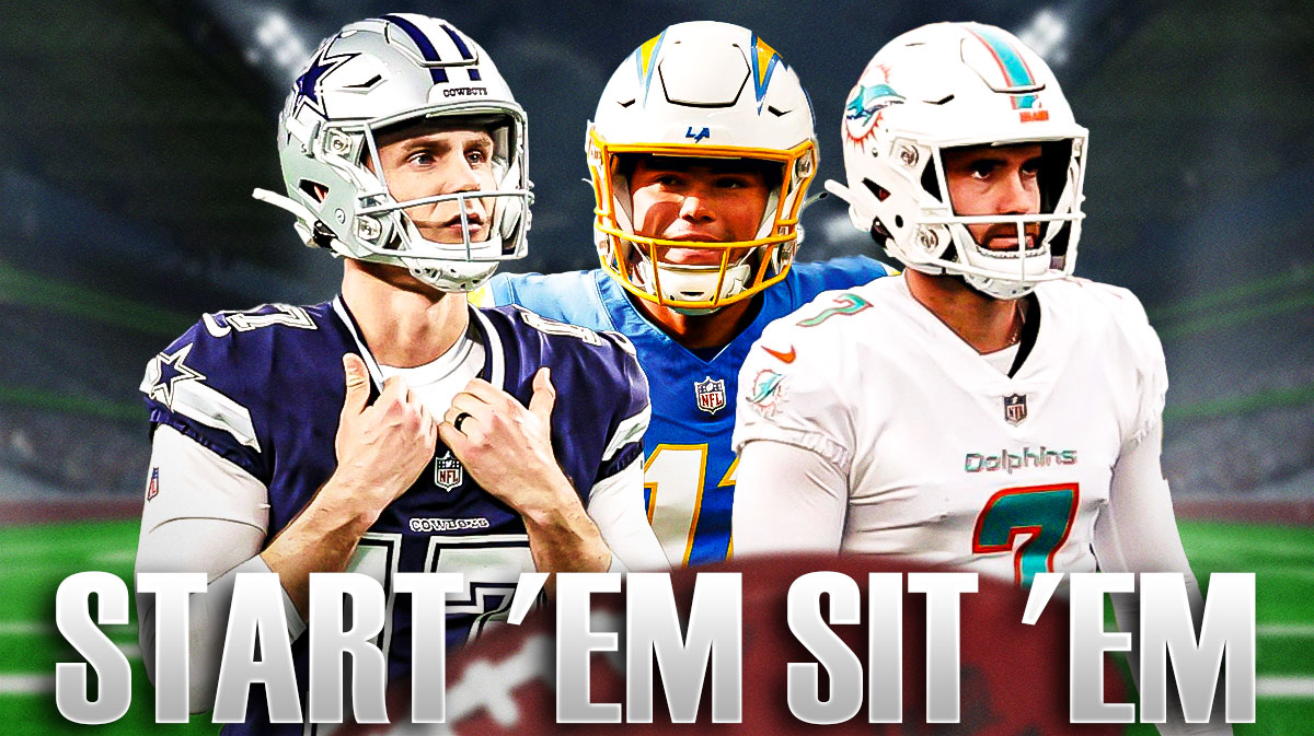 Fantasy Football Week 1 Start 'Em Sit 'Em Kickers (2024)