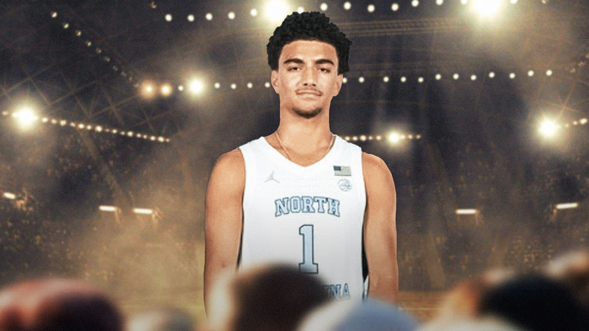 Photo: Derek Dixon in North Carolina basketball jersey
