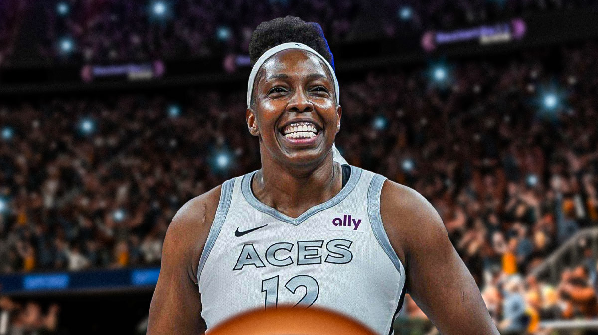 WNBA Las Vegas Aces player Chelsea Gray