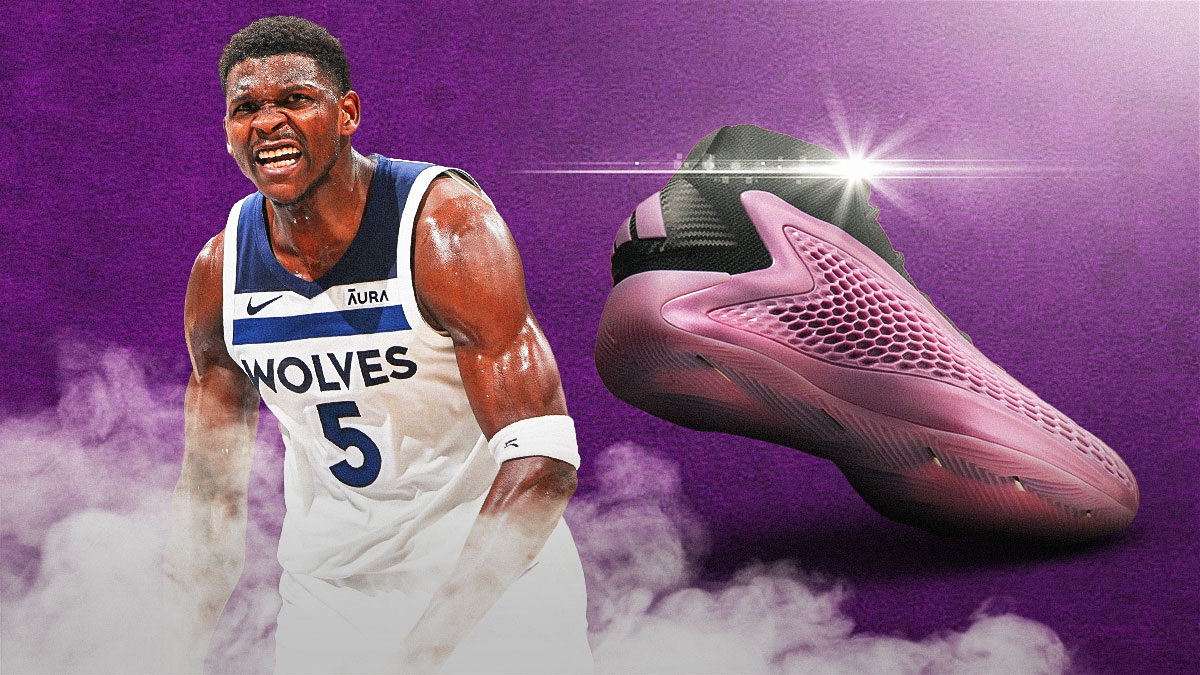 Anthony Edwards Adidas AE 1 release Light Purple