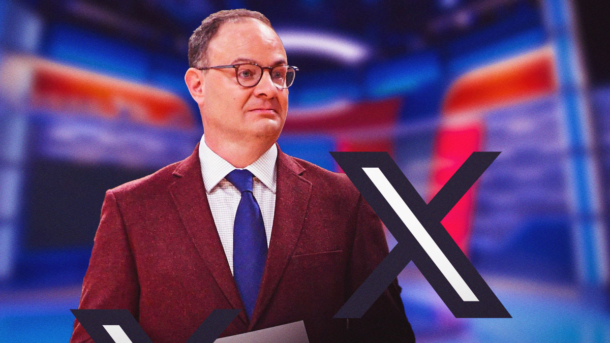 Ex-ESPN reporter Adrian Wojnarowski next to Twitter logo, Woj bomb