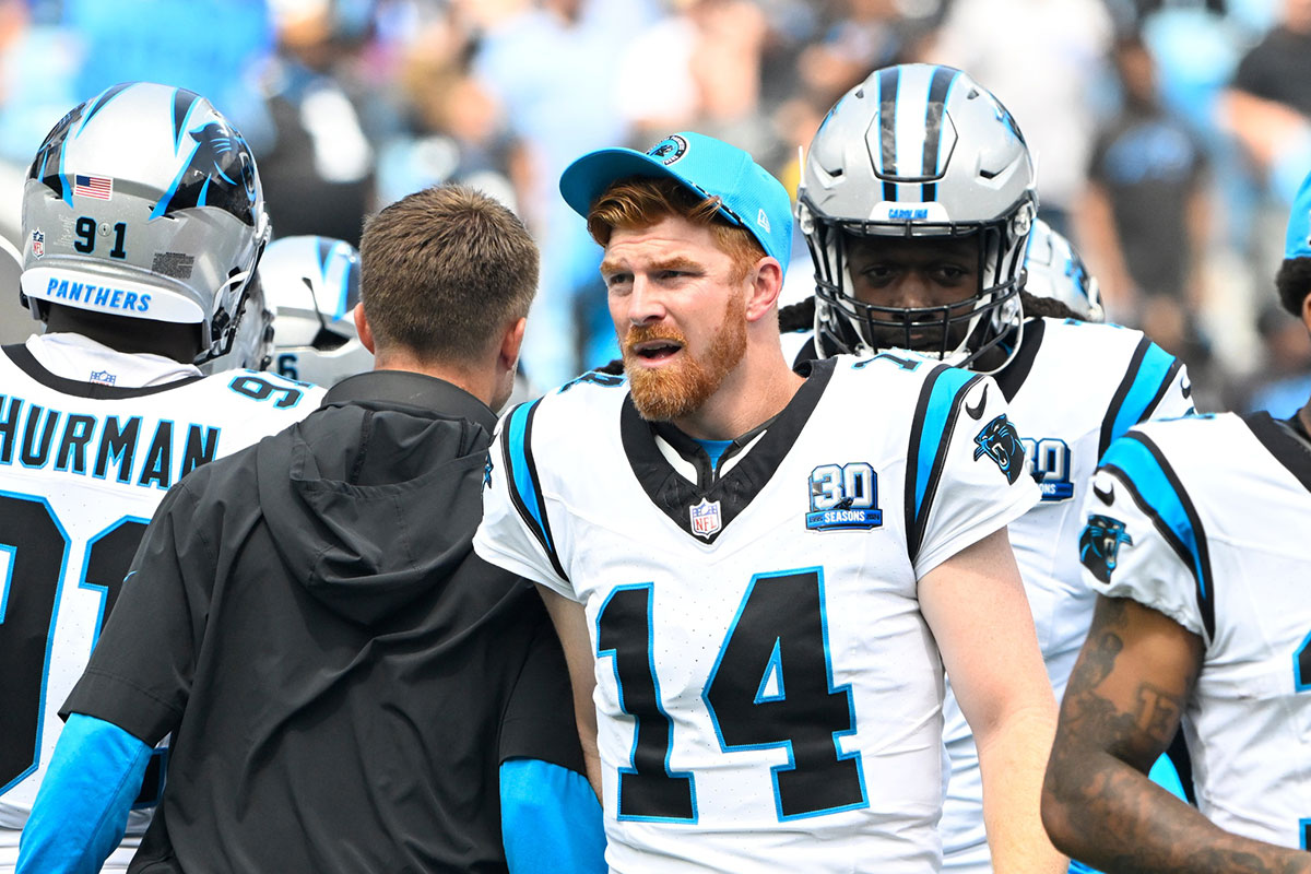 Andy Dalton’s Emotional Reaction After Panthers Upset Raiders 