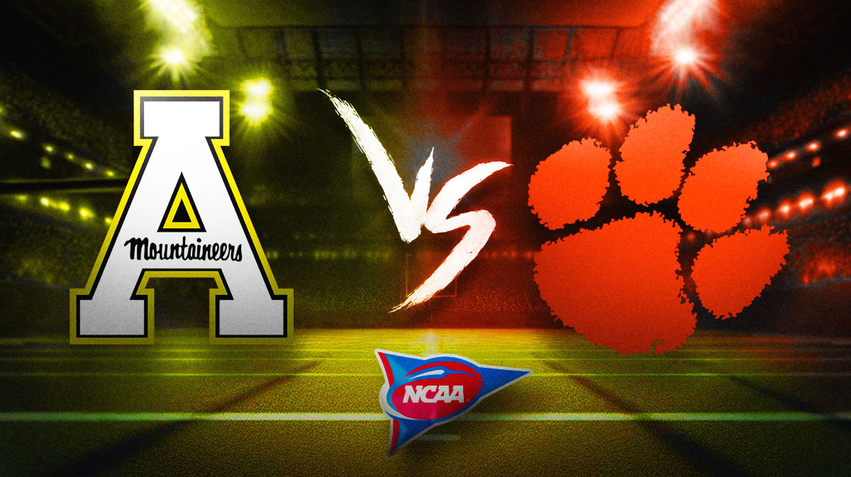 App State Clemson prediction, college football odds