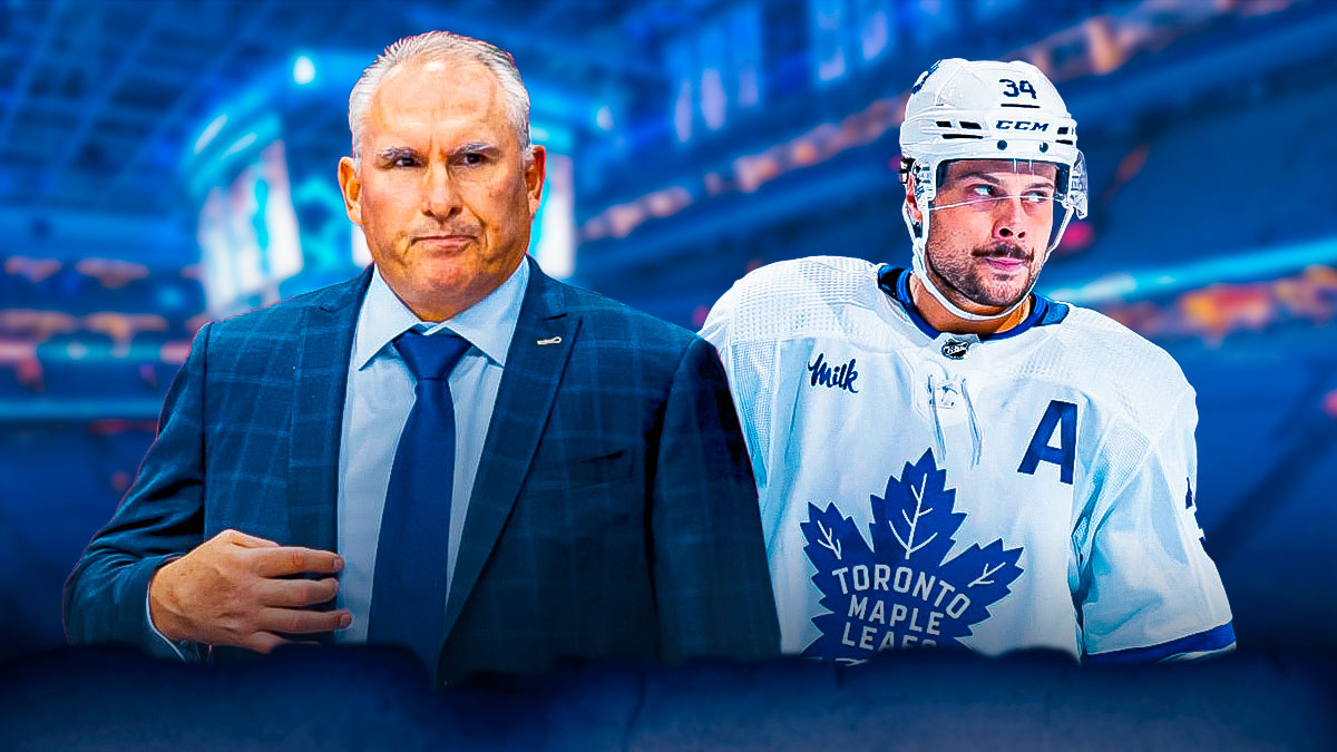 Craig Berube is not concerned about superstar Auston Matthews' upper-body injury