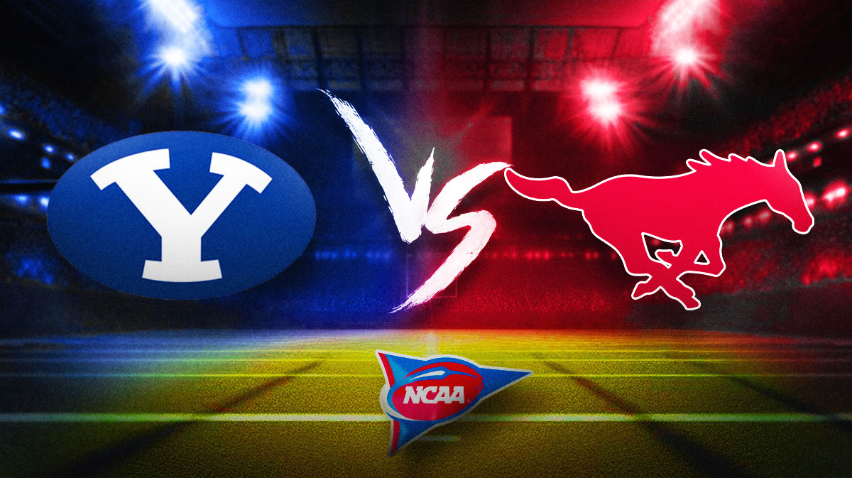 BYU SMU prediction, college football odds