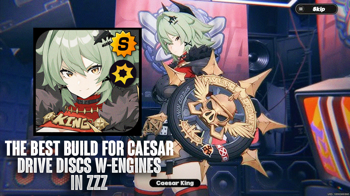 Best Caesar Build Guide Drive Discs and W-Engines in ZZZ Zenless Zone Zero