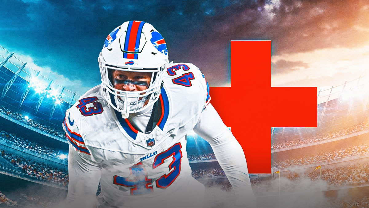 Bills' Terrel Bernard exits Dolphins game with apparent troubling injury