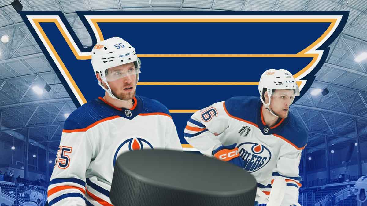 The Blues overpaid Philip Broberg and Dylan Holloway, per Doug Armstrong.