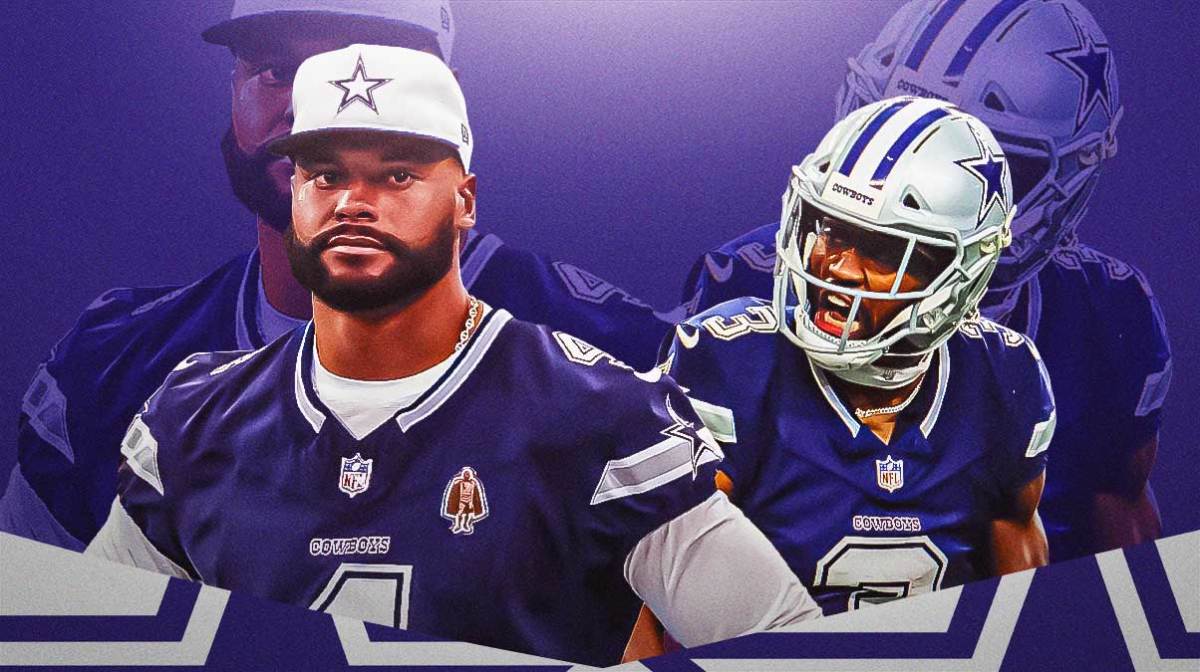 Dallas Cowboys stars Dak Prescott and Brandin Cooks.