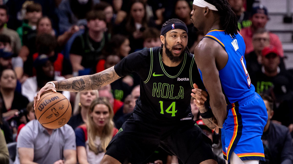 Brandon Ingram Pelicans take the field against Lu Dort Thunder