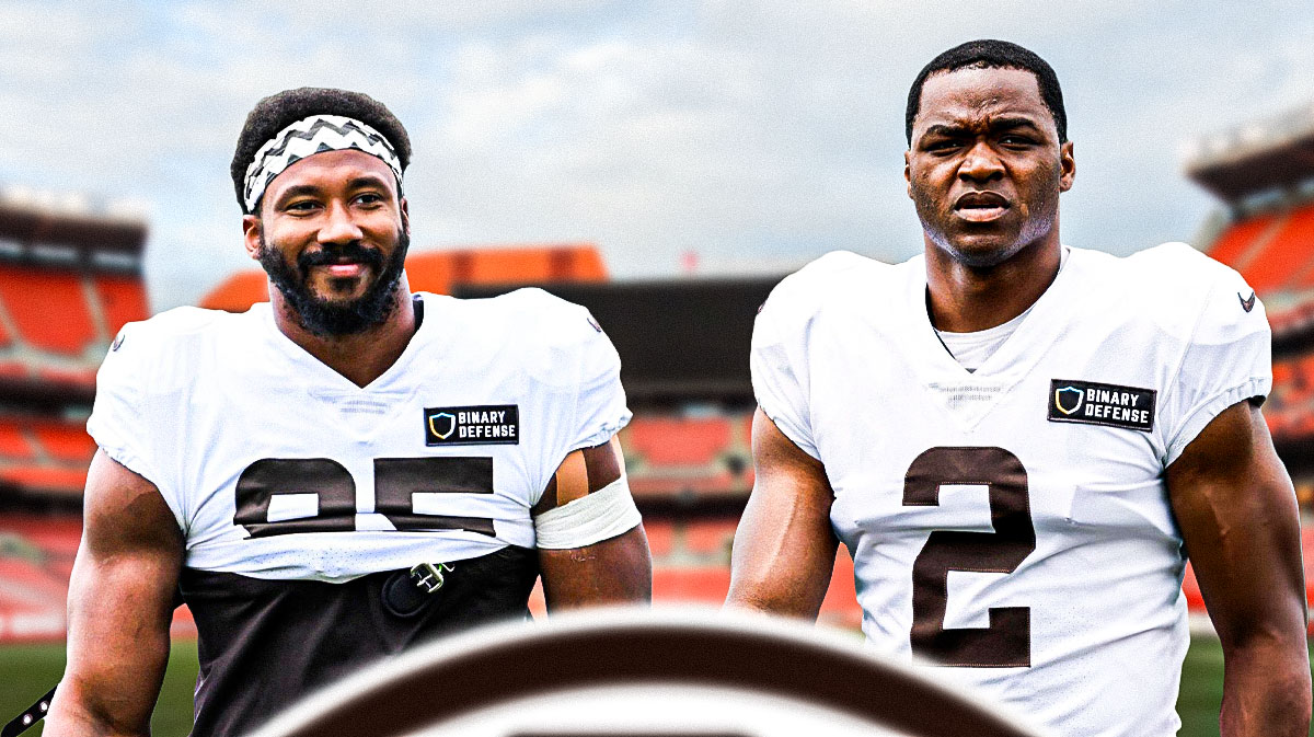 Browns' Myles Garrett and Amari Cooper