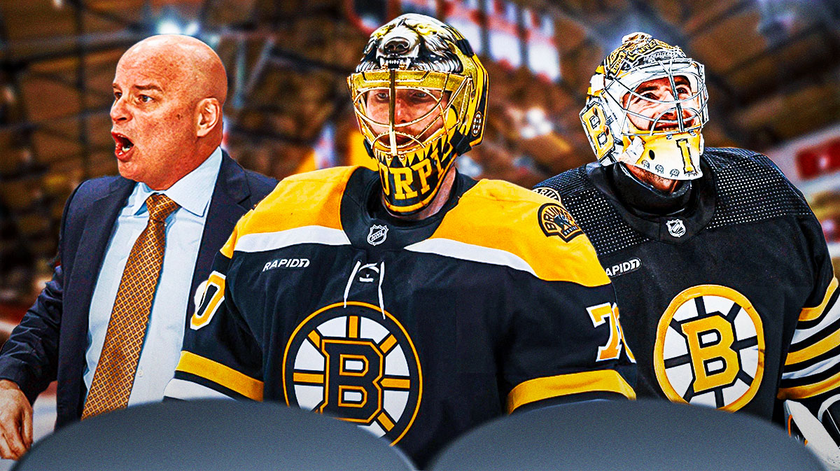 Bruins' Jim Montgomery names opening night starting goalie